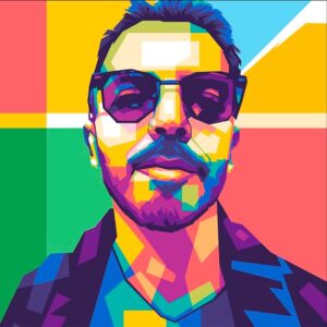 Wedha Pop Art Personalized Portrait (WPAP)