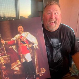 The King (Personalized Portrait)