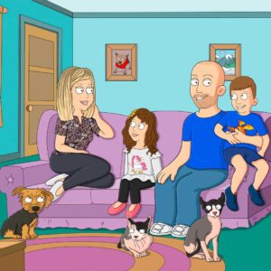 Family Guy Custom Portrait