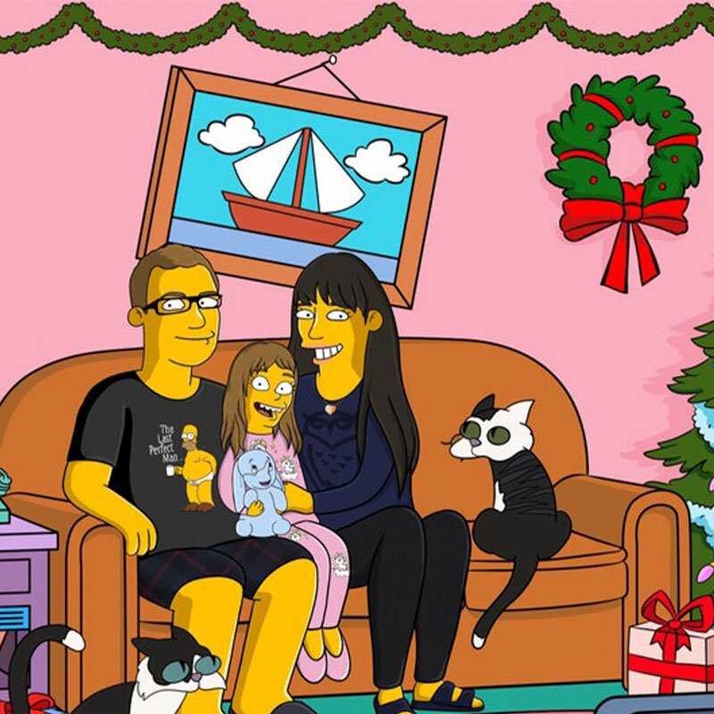 Christmas Couch