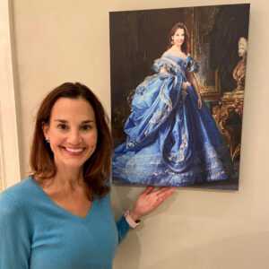 The Sapphire Queen (Personalized Portrait)